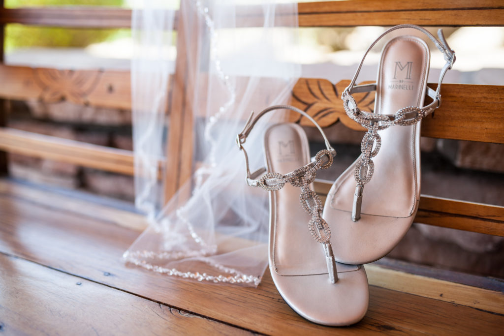 jeweled Wedding sandals