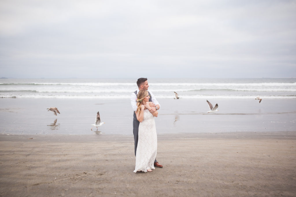 Hotel Del Coronado Island Boho Beach Wedding | Brooke & Doug Photography