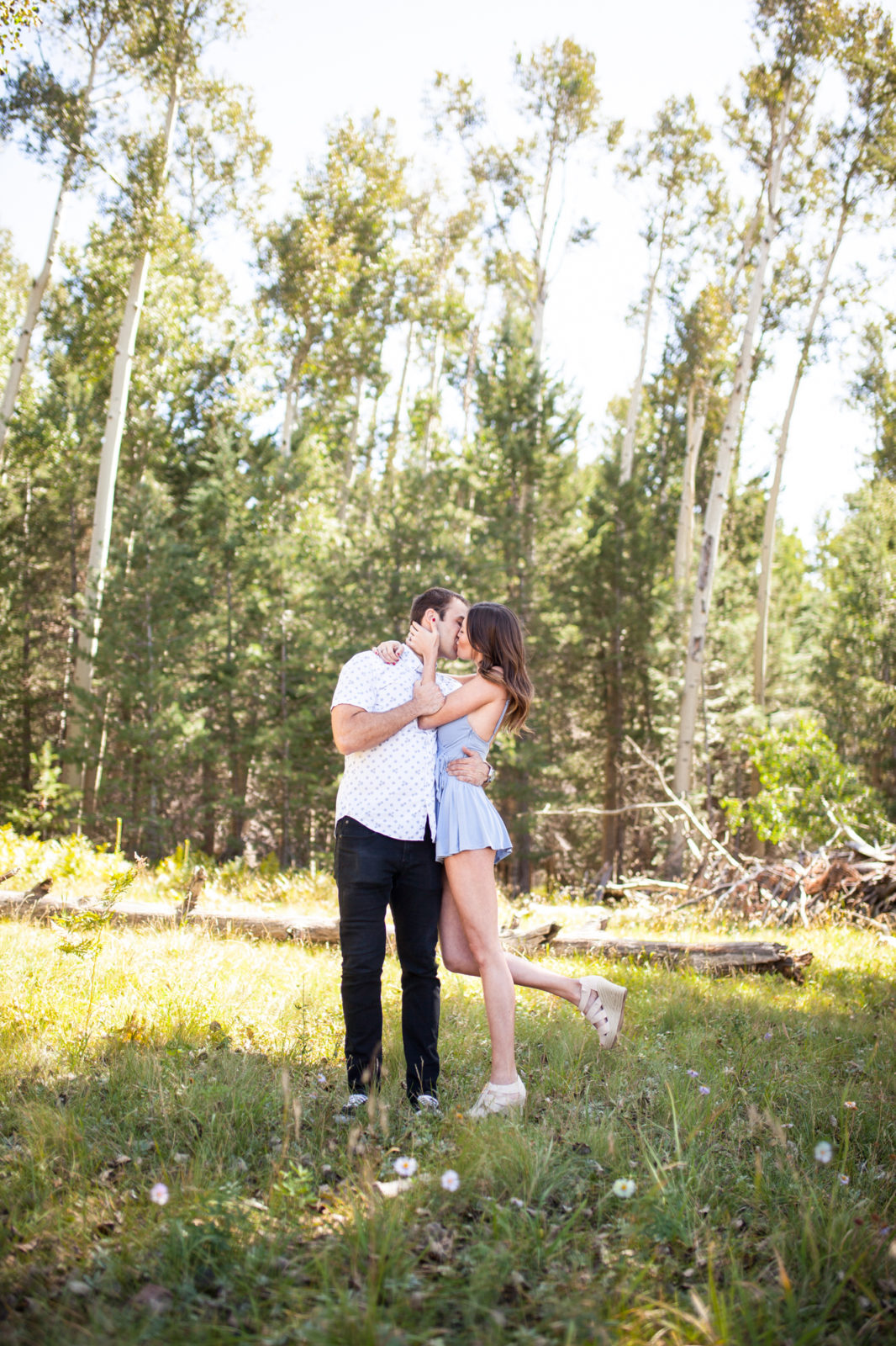 Flagstaff Mountain Engagement | Brooke & Doug Photography