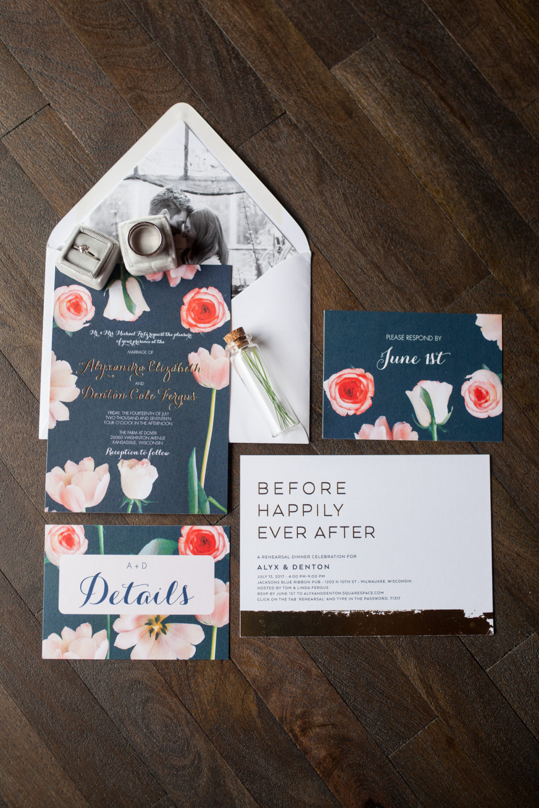 wedding paper divas floral print wedding invitation suite