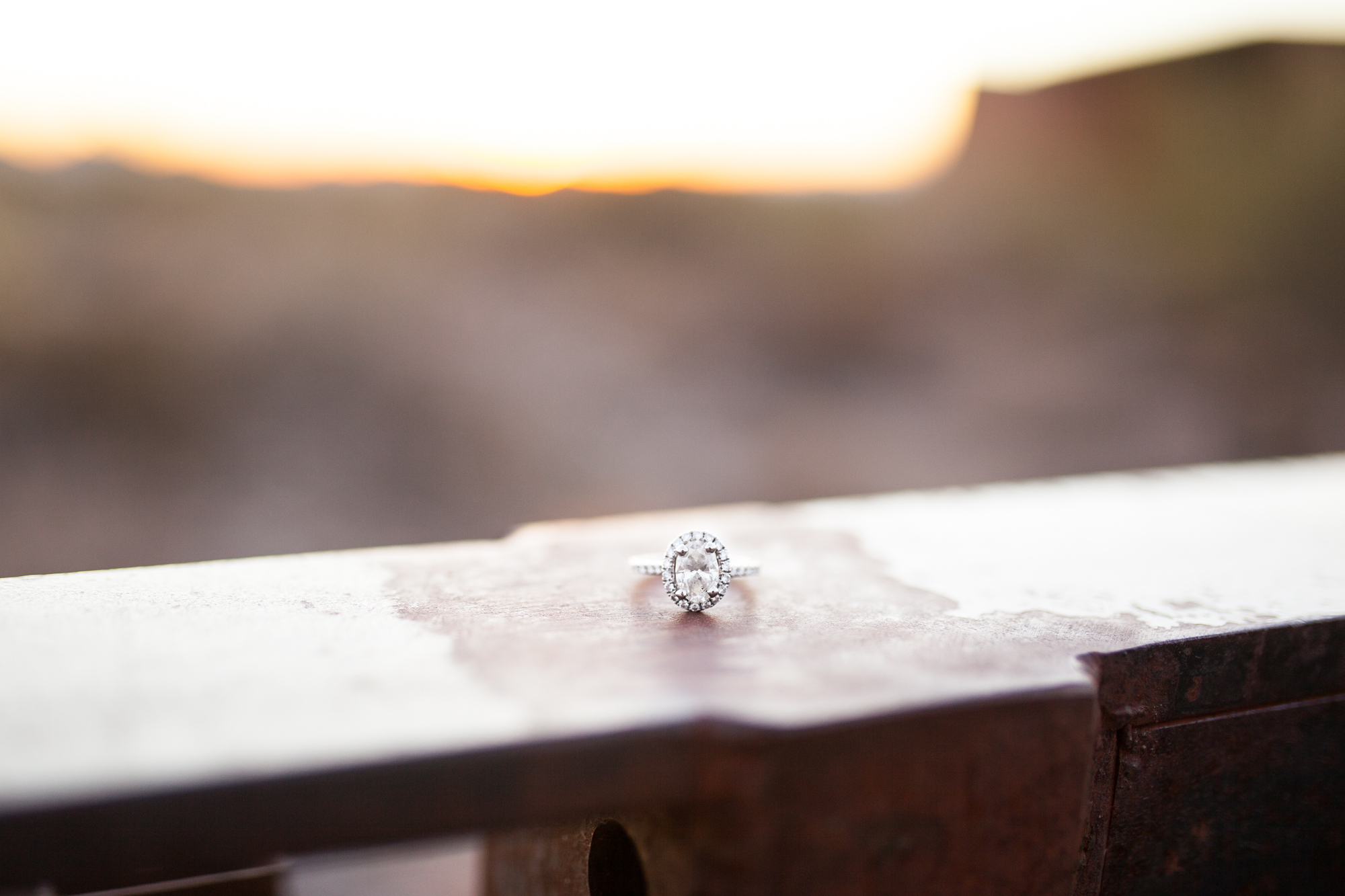 diamond oval halo engagement ring