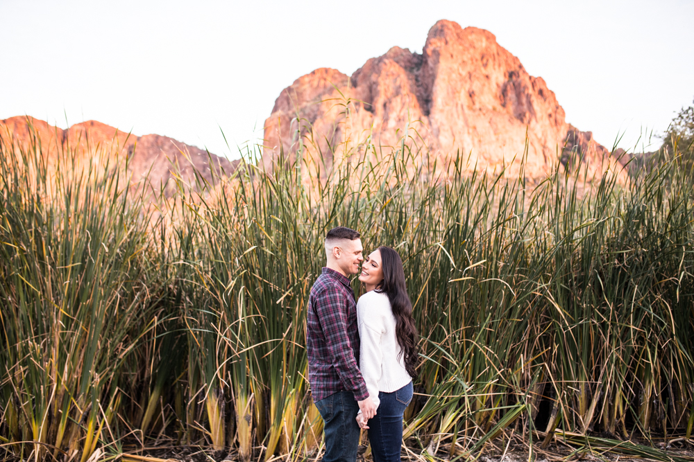 Arizona Desert Engagement at the Salt River photography by Brooke and Doug Photography