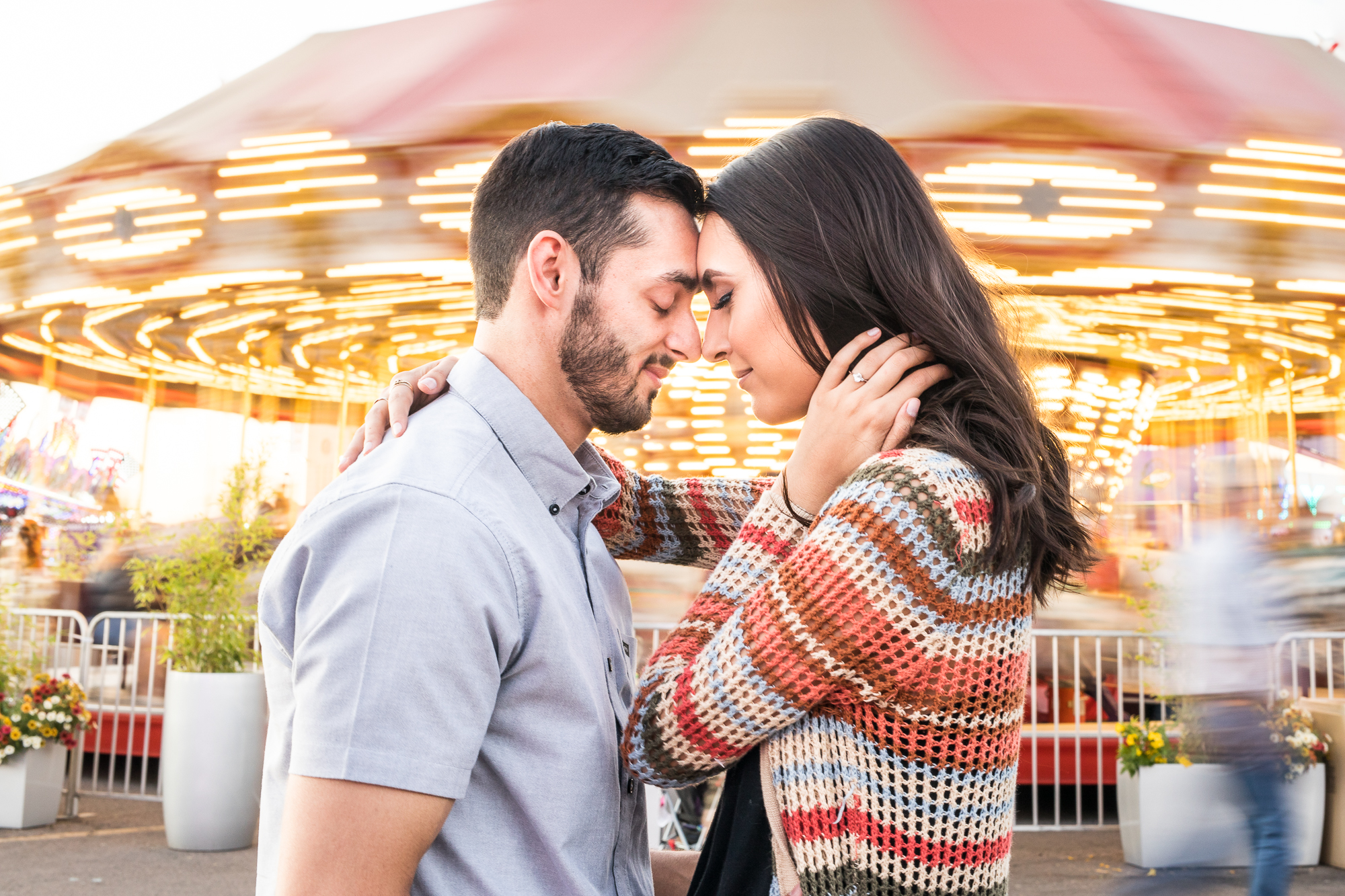 Arizona state fair engagement pictures by brooke and doug photography