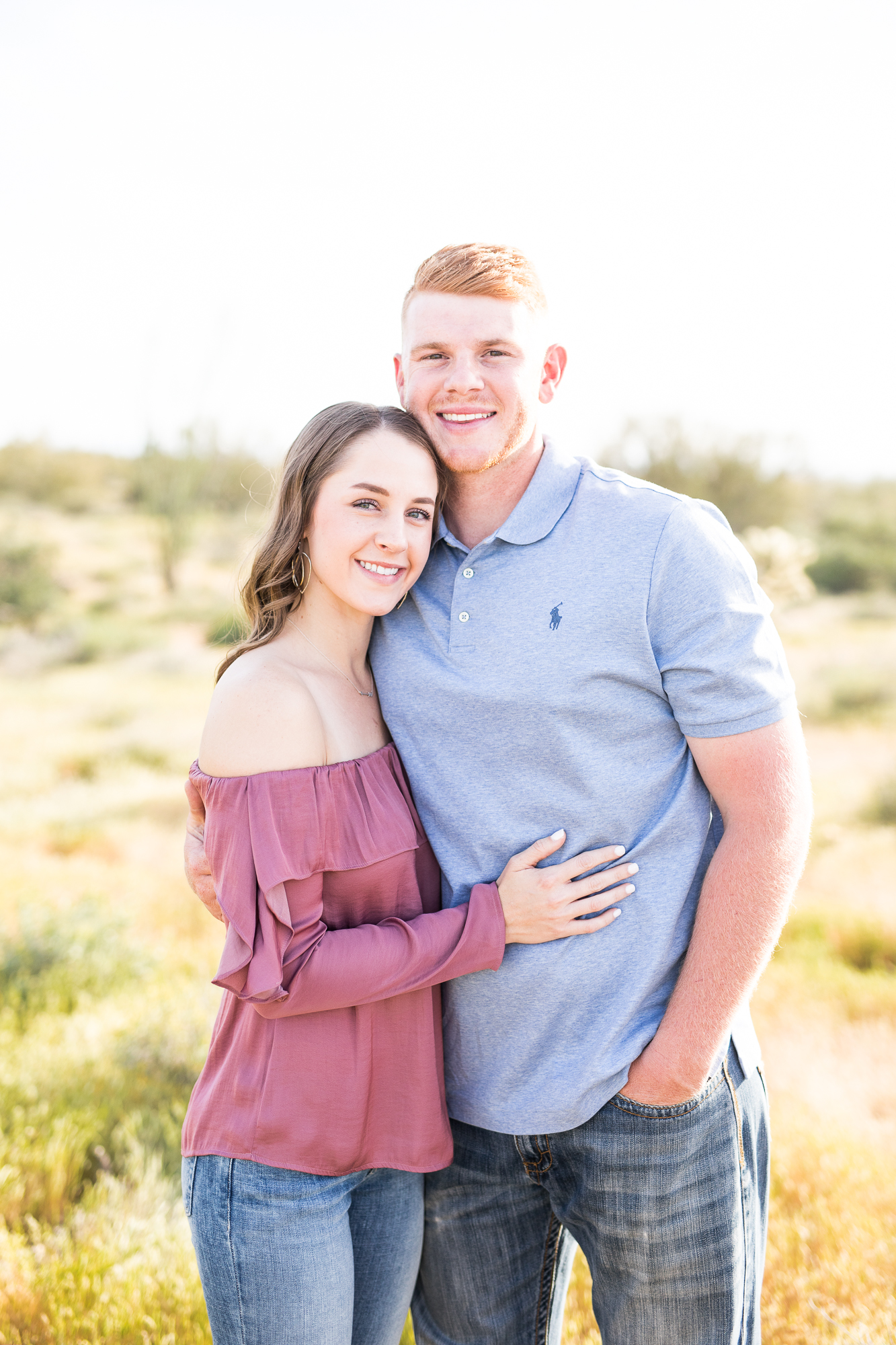 Superstition Mountains Engagement Pictures by Brooke & Doug Photography in Arizona