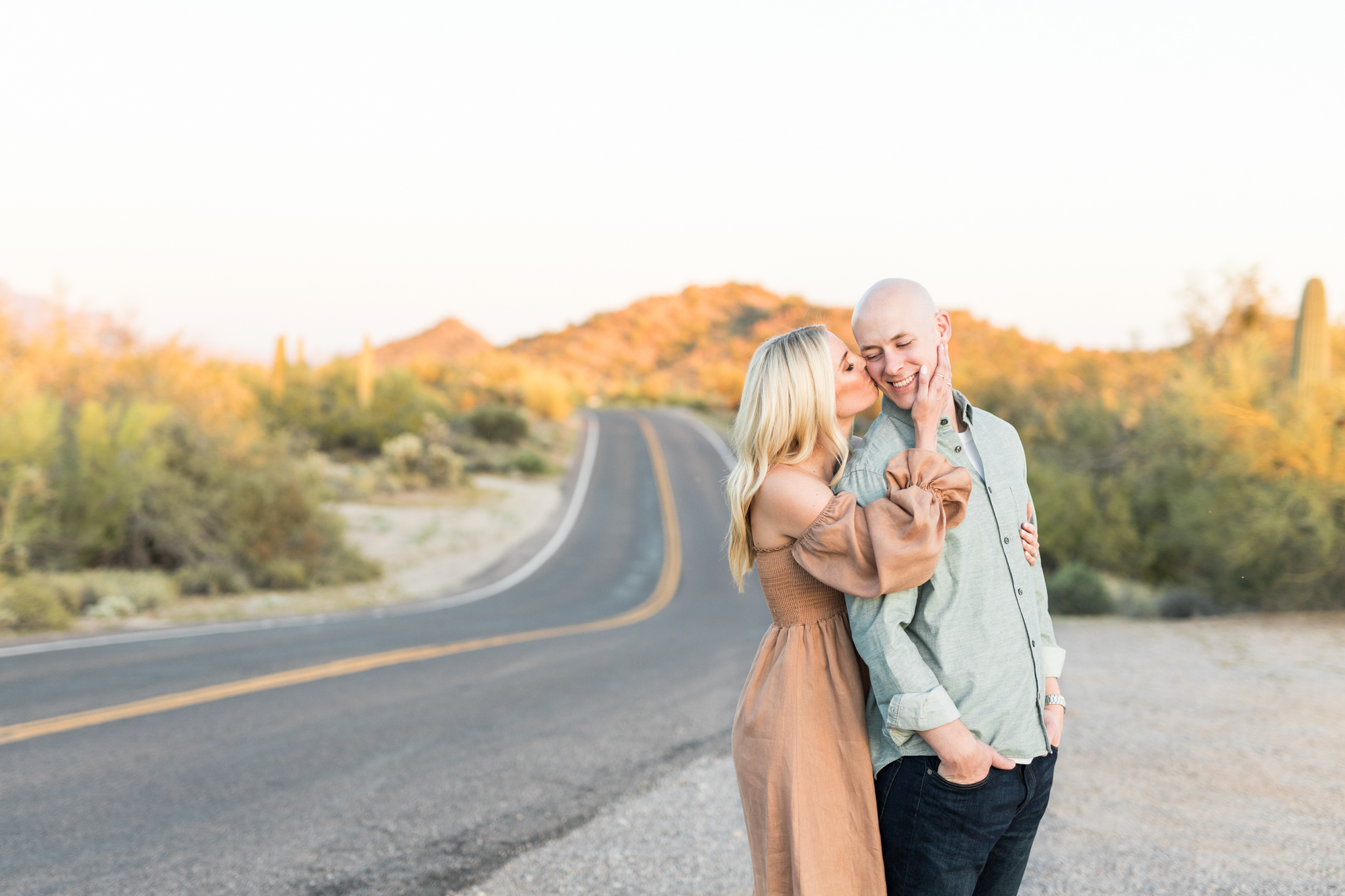 Usery Mountain Engagement Photography