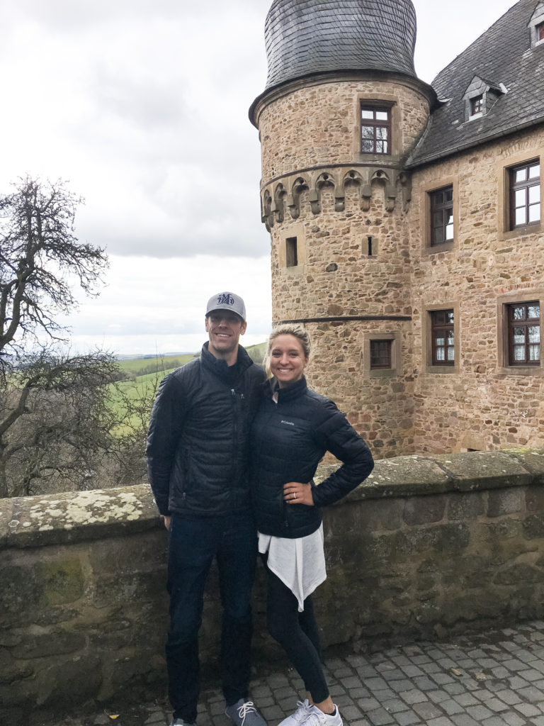 visiting a castle in germany