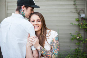 phoenix engagement session tattoo couple engagement photography
