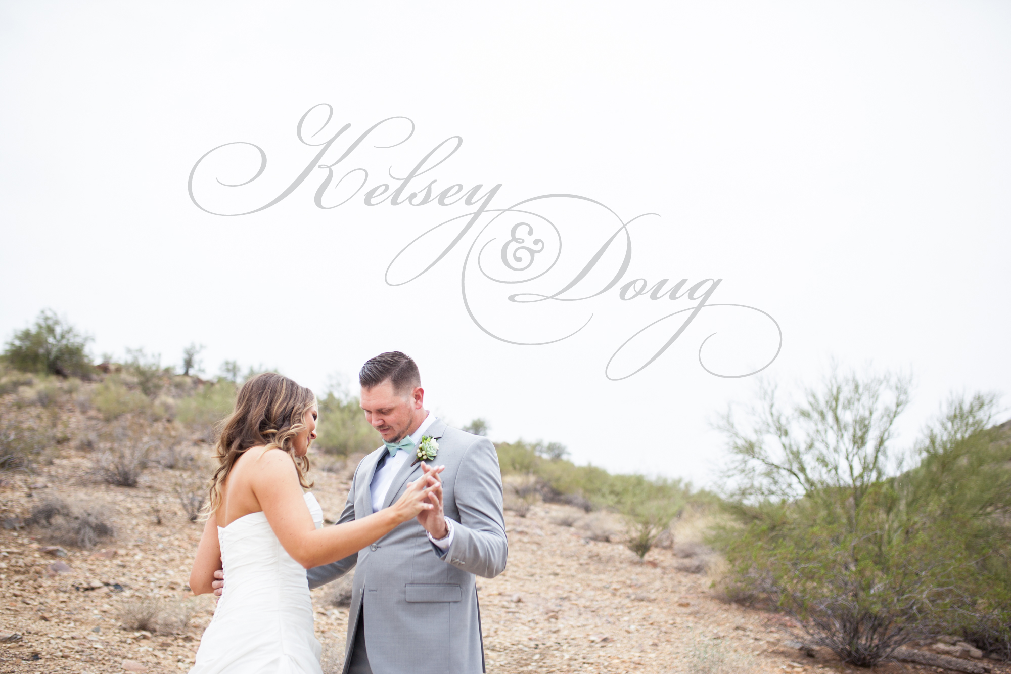Rainy Phoenix Desert Wedding | Brooke & Doug Photography