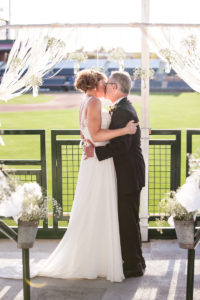 Scottsdale Arizona Wedding at Charro Baseball Stadium