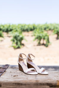 temecula winery wedding bridal shoes