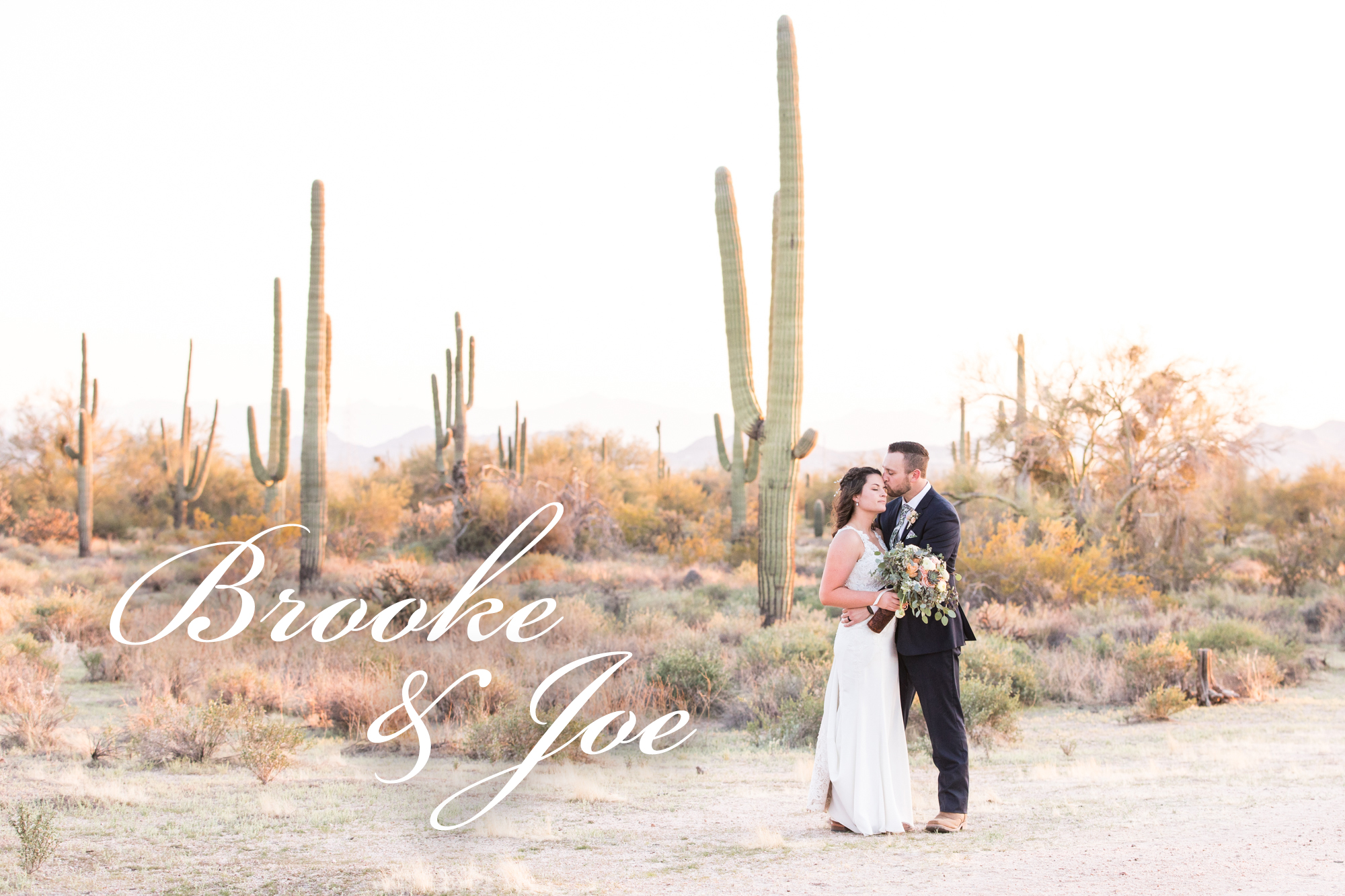 Arizona Desert Wedding Desert Foothills Wedding