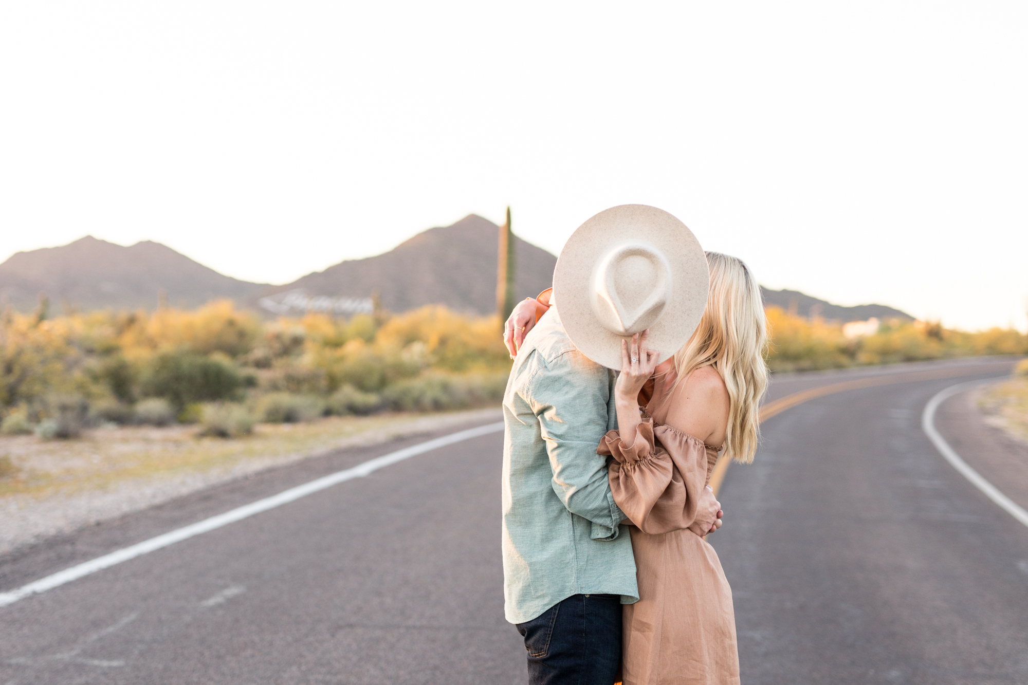 Usery Mountain Engagement Photography